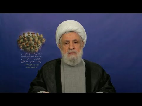 الياس بجاني نعيم قاسم يعيش حالة إنكار مر ضية ووجوده الدائم في حفرة اصاب عقله بالعفن وابعده عن الواقع