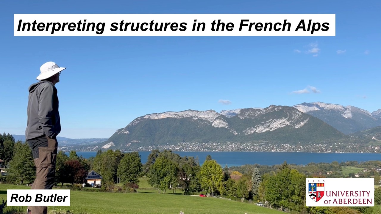 Интерпретация структур во Французских Альпах