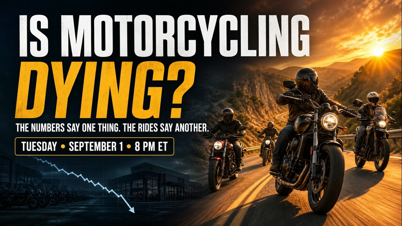 Is Motorcycling Dying? The Numbers Say One Thing, The Rides Say Another