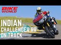 Indian Challenger RR Race Bike | On Track!
