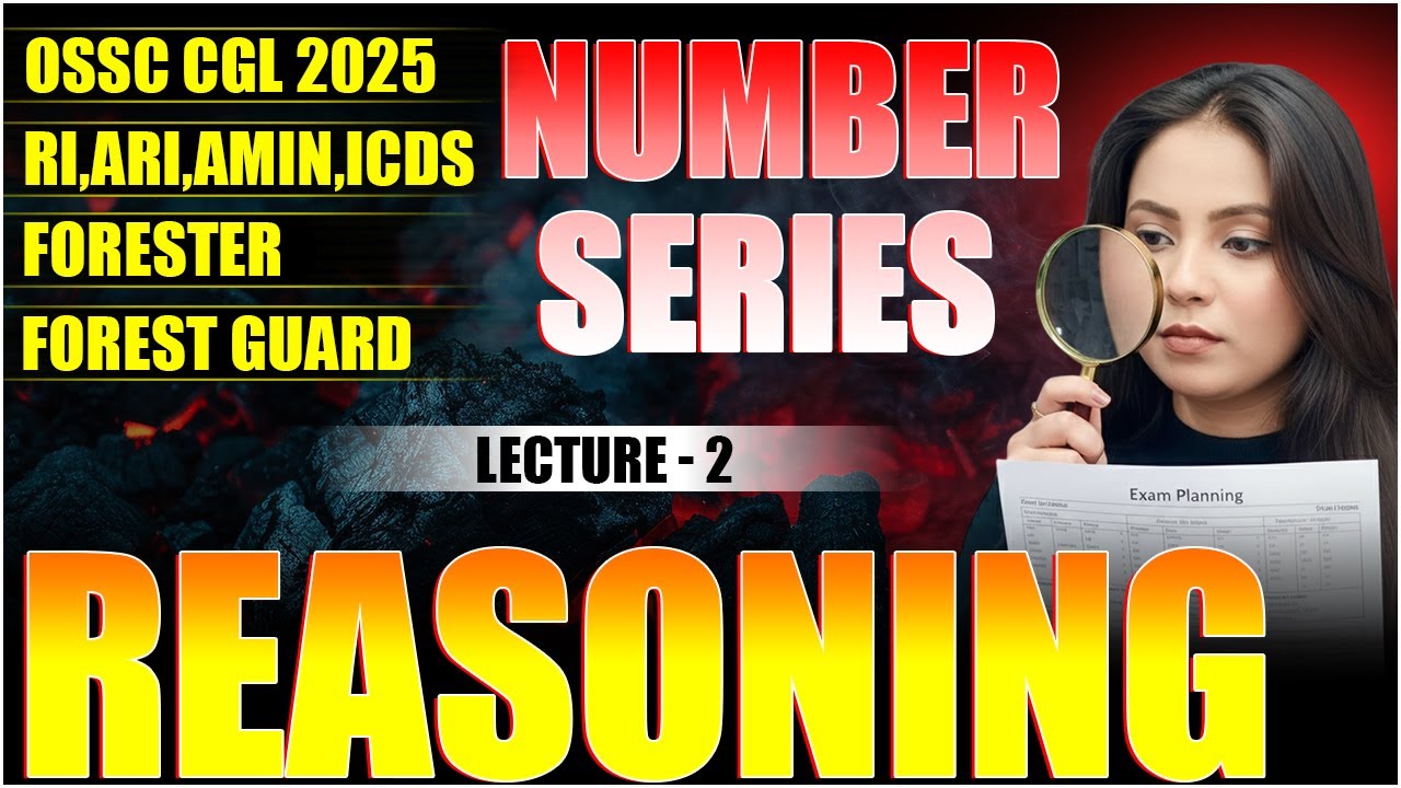 OSSC CGL Reasoning Class | RI Reasoning Class | Forester Reasoniong ...