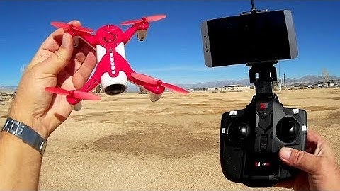 XK X150W Position Hold Camera Selfie Drone Flight Test Review