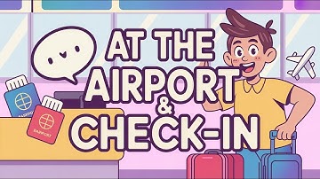 Phần 1: ✈️ Học giao tiếp thụ động – Mẫu câu tiếng Anh khi Check-in ở sân bay