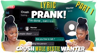 Lyric Prank Part 1 || GONE RIGHT 😍😂