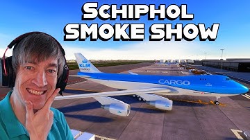 ATC at Amazing Amsterdam (EHAM) in Tower! Simulator 3 gaming challenge