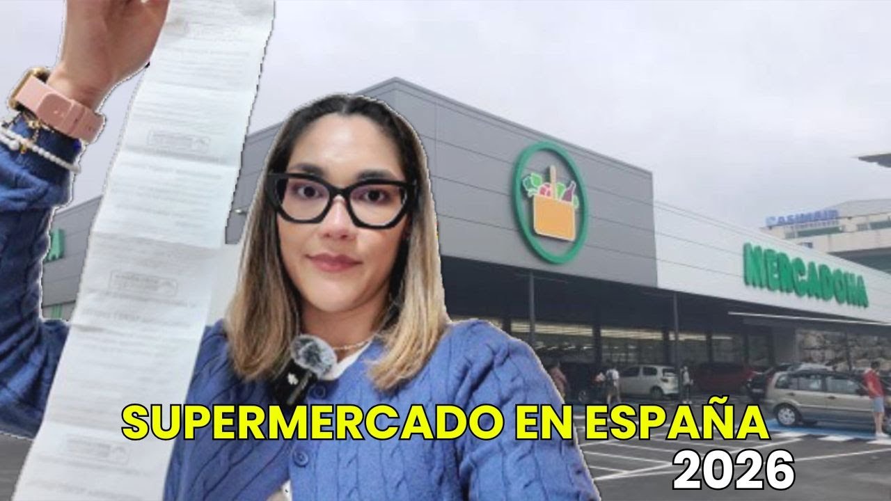 Esto CUESTA hacer la COMPRA EN ESPAÑA 2026!! Te muestro mi factura...