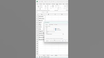 Select Month & Get Start & End Dates Instantly in Excel 📅 | Magic Formula Trick!😲 #exceltips #shorts