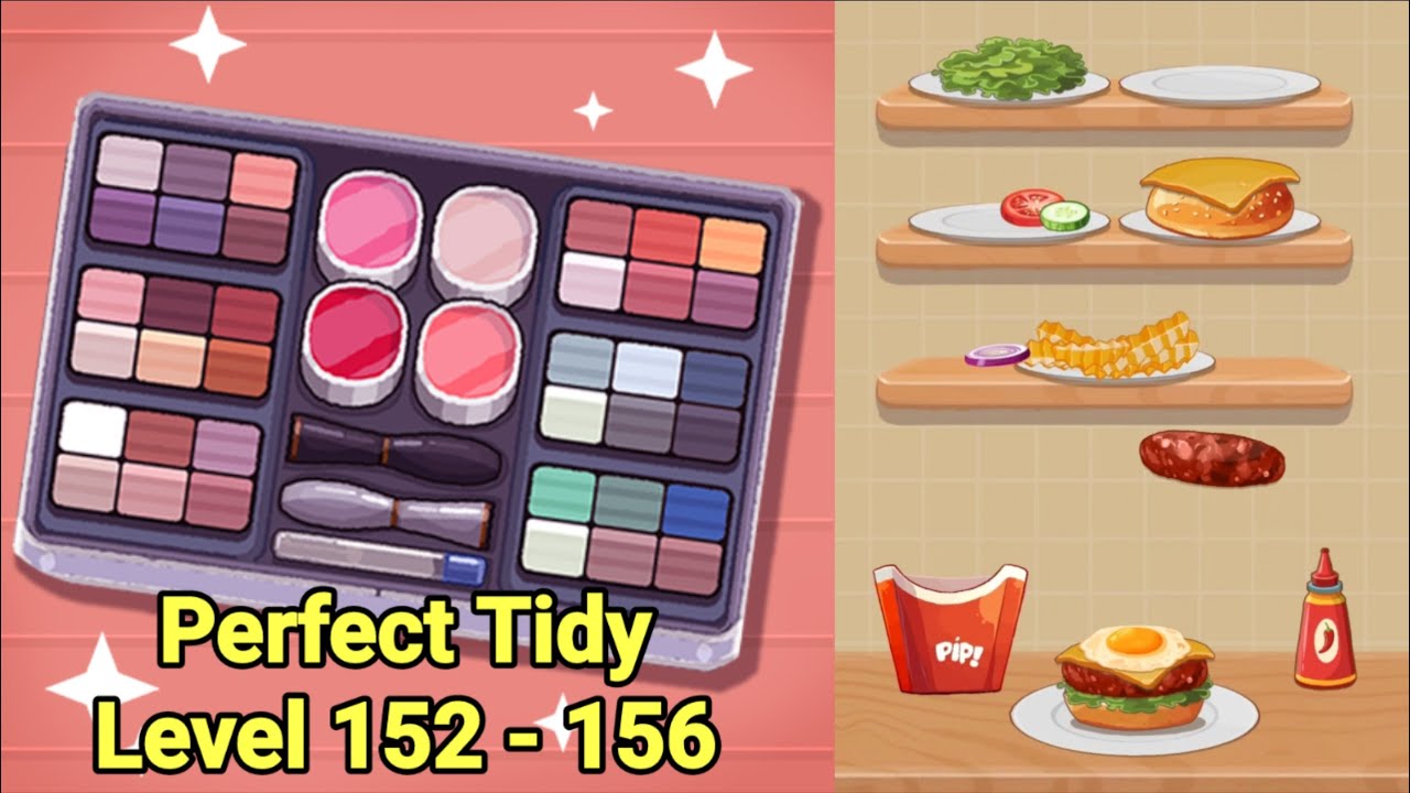 Perfect Tidy Game Answers | All Levels | Level 152-156 - YouTube