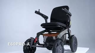 E60 Pro-A 12 inch Outdoor electric wheelchair for all terrain