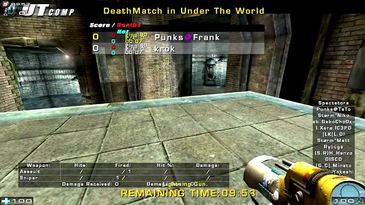 Unreal Argentina - UnderLE - Final Duel Ladder - krok vs. Frank - Unreal Tournament 2004/UT2004