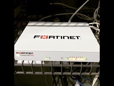 فتح صندوق Fortinet Fortigate Firewall وشرح القوائم بالعربي