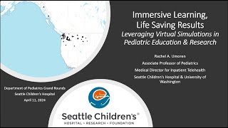 Immersive Learning, Lifesaving Results: Leveraging Virtual Simulations in Pediatric Education