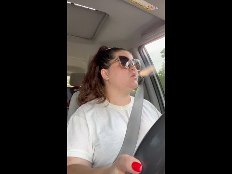 Smoking Fetish - Driving with a Virginia Slim Menthol 120