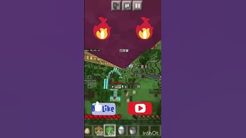 Doing amazing mlg with slime block and powder snow#minecraft #minecraftshorts #mlg pls like and subs