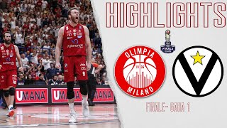 Olimpia Milano - Virtus Bologna Gara 1 Highlights