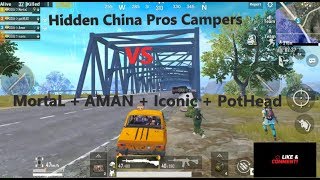 China Pros vs  SOUL | Ultimate Bridge Campers | SOUŁ々MortaL | SOUŁ々Aman | PUBG MOBILE