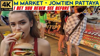 Jomtien Area M Market  I bet you never see before  May 2024 Pattaya Thailand