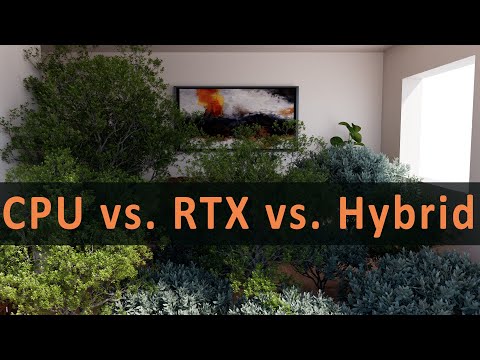 Vray 6 Hybrid Comparison