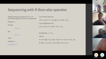 Interaction Meeting Modules 181-185(Verification Conditions, Exponential Paths Problem, Hoare Logic)