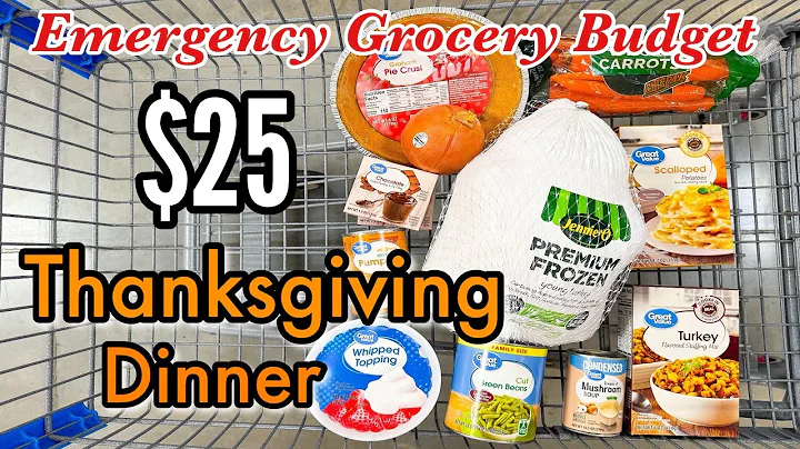 How I Fed My Family THANKSGIVING DINNER for Just $25 | Real Food, Real Budget | Julia Pacheco
