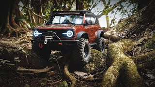 Peaceful ASMR Rainforest River crossing in Wrangler § Defender § Bronco | Relaxing sounds