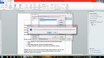 Tugas Aplikasi Komputer Manajemen (Tutorial Membuat Surat Massal)
