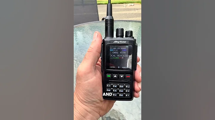 "This Anytone 168 is a neat little radio." - Deerslayer KK7MCI #hamradio #dmrradio #anytone #dmr