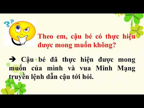 Lớp 3 - Tập đọc - Đối đáp với vua