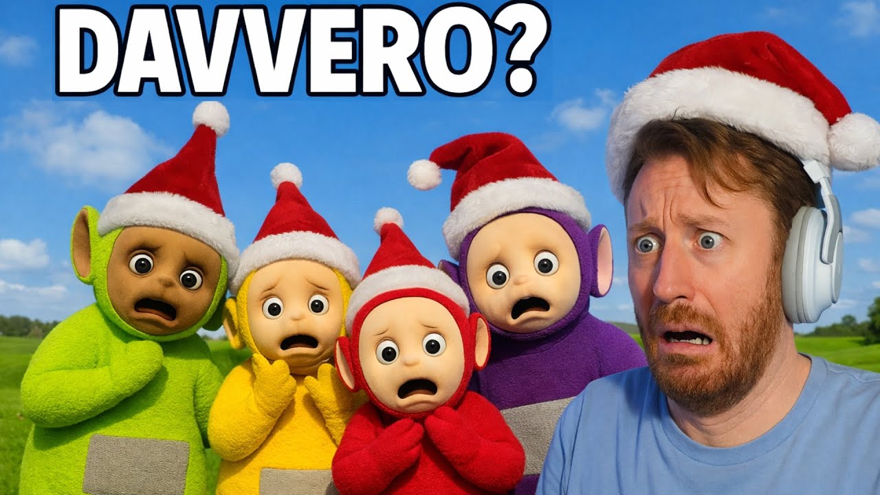 TELETUBBIES di NATALE 🟣🟢🟡🔴 Impazzisco!