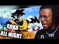 Goku vs. All Might RAP BATTLE!! (REACTION)