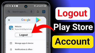 Play store id logout kaise kare 2025 || How To Logout Play Store Account