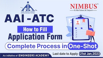 How to Fill AAI ATC Online Application Form | AAI ATC 2022 Form Fill Up Complete Process in One-Shot