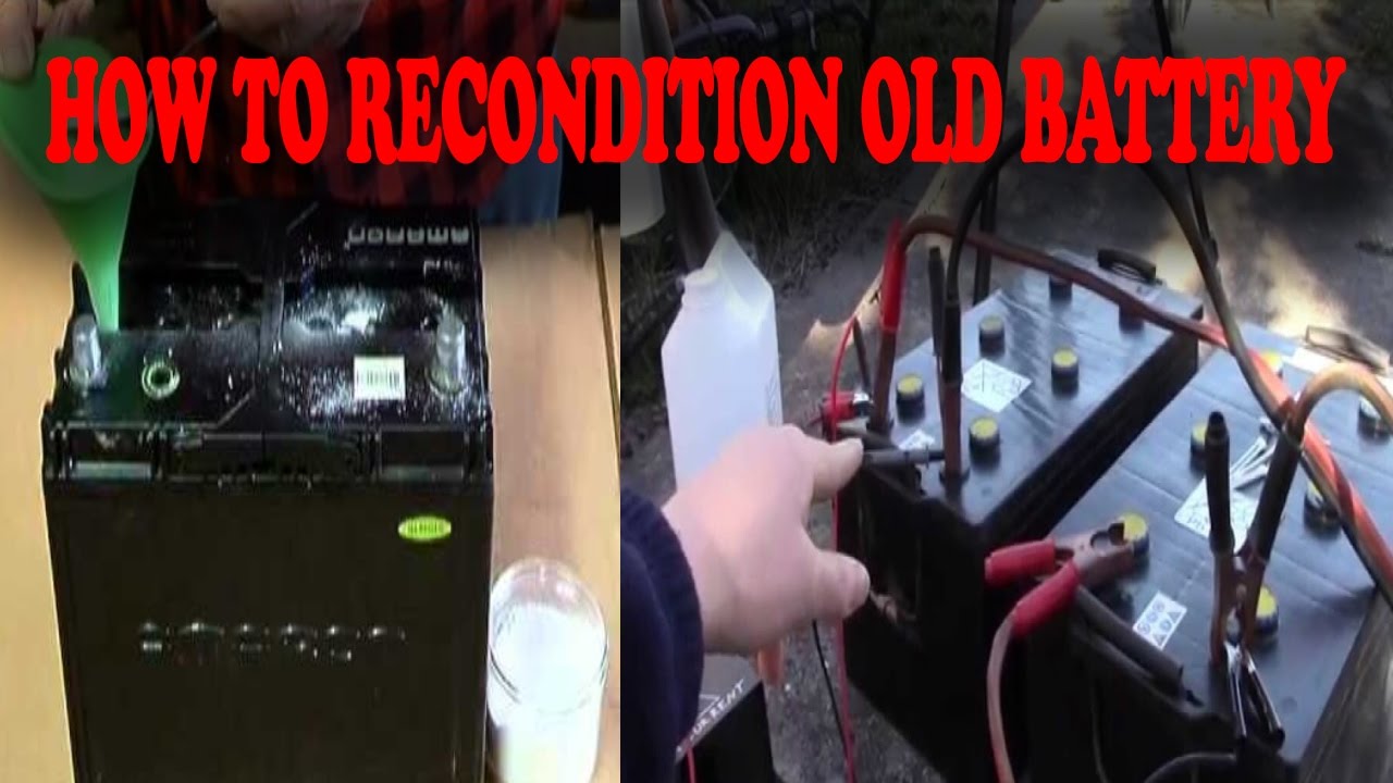 Battery Reconditioning Dead Simple Trick Brings Any Battery Back To Life Never Buy Batteries Again Youtube