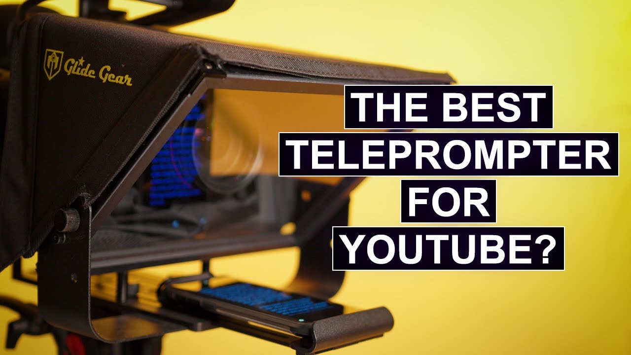 Glide Gear TMP 100 Teleprompter Review - YouTube