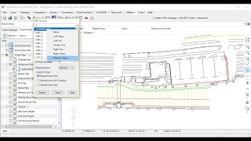 HYPACK - Shell: Export 2D DXF to LNW