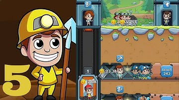 idle Miner tycoon walkthrough 5 with Titan