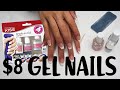 KISS Brush-on Gel Nail Kit Tutorial + Review | DIY Nails