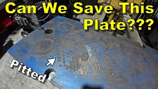 Milling a Badly Pitted Plate for a Plate Chiller on the Metal Planer Mill by Topper Machine LLC 142,781 views 4 months ago 31 minutes