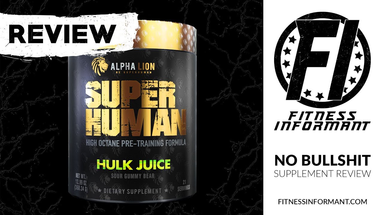 Alpha Lion Superhuman Pre-Workout - Sour Gummy Bear