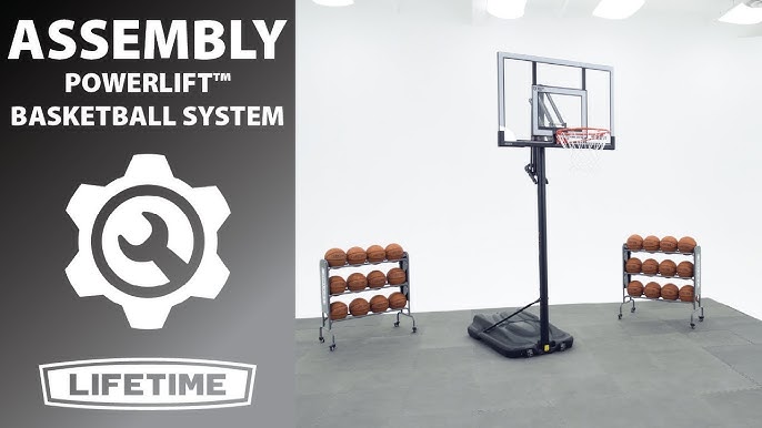 Lifetime Height Adjustable In-Ground Basketball Hoop (54 Polycarbonate  Backboard)
