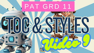 Klas 11 PAT Fase 1 2025 - Geautomatiseerde inhoudsopgave en wijzigingsstijlen