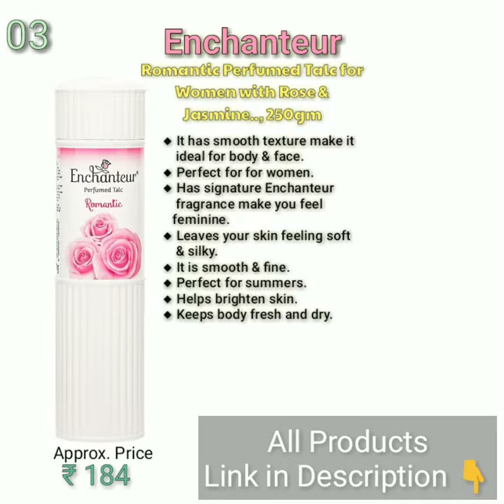 05 Best Talcum Powder in India 2021 @BeautyCorner #Beauty #Skincare #summercare