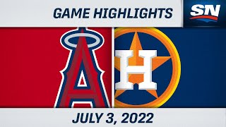 MLB Highlights | Angels vs. Astros - July 3, 2022