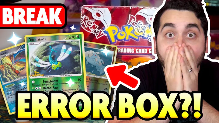 A SHINY ERROR BOX of Pokemon Cards that'll BLOW YOUR MIND.