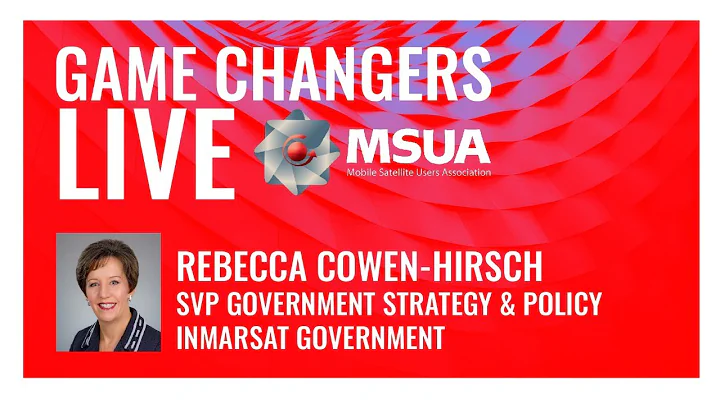 MSUA's Game Changers LIVE - Rebecca Cowen-Hirsch, ...