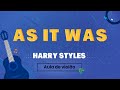 Vídeo As It Was