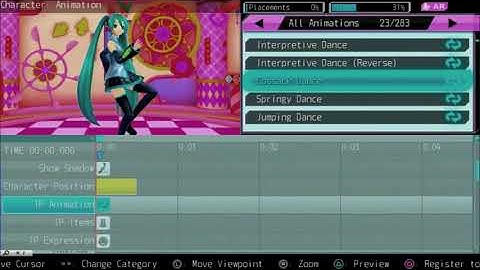 PD:f2nd - All Edit Mode Animations