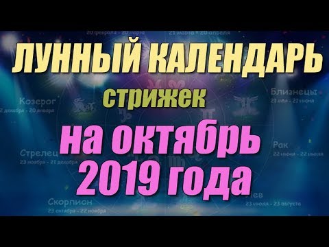 Лунный календарь стрижек на октябрь 2019 года 💇‍♂️💇💇‍♀️