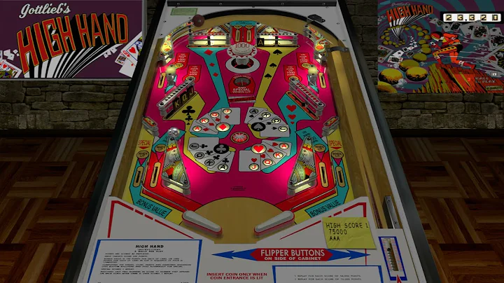 High Hand (Bigus Mod) Pinball VPX