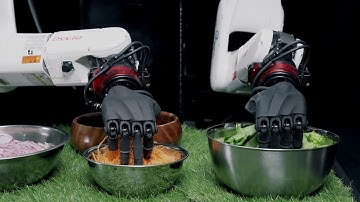 Dual Arm Multi-modal AI Robot which uses Deep-learning & VR Technology